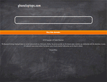 Tablet Screenshot of ghanalaptops.com